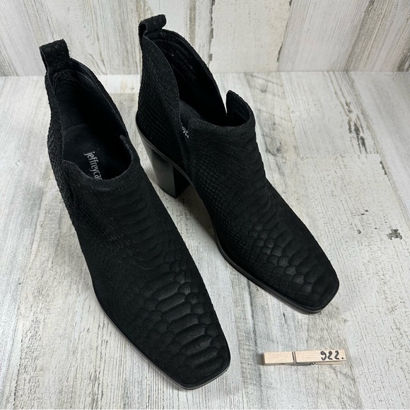 NEW Jeffrey Campbell Women's Rosee Square Toe High Heel Booties #922 - Picture 4 of 12